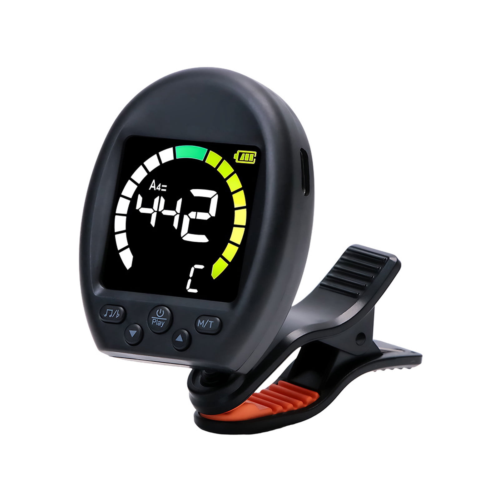 NFTIGB Meideal MT50 Clip-On Chromatic Guitar Tuner Digital Metronome ...