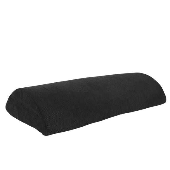 NFTIGB Memory Foam Half Moon Leg Pillow Under Knee Cushion for Recliner Sofa Couch Lumbar and Head Support Dual Units 20.5 x 9.8 x 3.9 inches / 52 x 25 x 10 cm Black