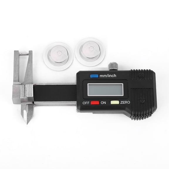 NFTIGB Micro Electronic Digital Display Triple Use Ruler Thickness Measuring Caliper Gauge 0-1 in / 0-25 mm