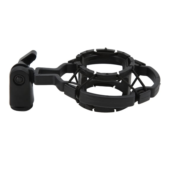 NFTIGB Microphone Shock Mount Adjustable Mic Holder Bracket for Conference and Live Broadcasting