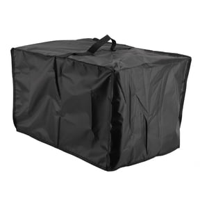 NFTIGB Microwave Oven Cover 420D Oxford Fabric Water Resistant UV Proof Protective Dust Protector Hood for Kitchen Appliances with Storage Bag, Universal Fit, Black