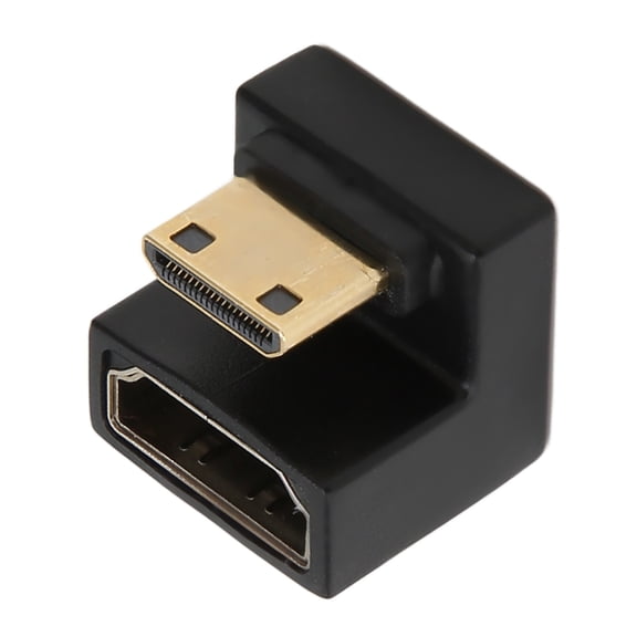 NFTIGB Mini HD to HD Adapter U-Shaped Male to Female Connector, Supports 8K 60Hz and 4K 120Hz Resolution, 48Gbps High Speed Data Transfer for PC TV Projector