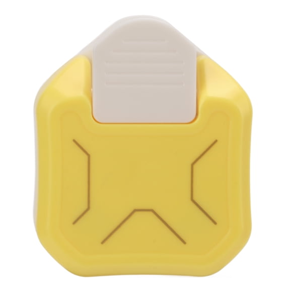 NFTIGB Mini Portable Multipurpose Yellow Cardboard Corner Cutter Straight Angle Beauty Machine Punch Cards for Office and Crafting (6.3 inches / 16.0 cm)