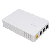 NFTIGB Mini UPS Backup Battery 6000mAh Uninterruptible Power Supply 27W 12V 9V DC Output Surge Protection for Router Modem Camera, Compact Desktop Standby