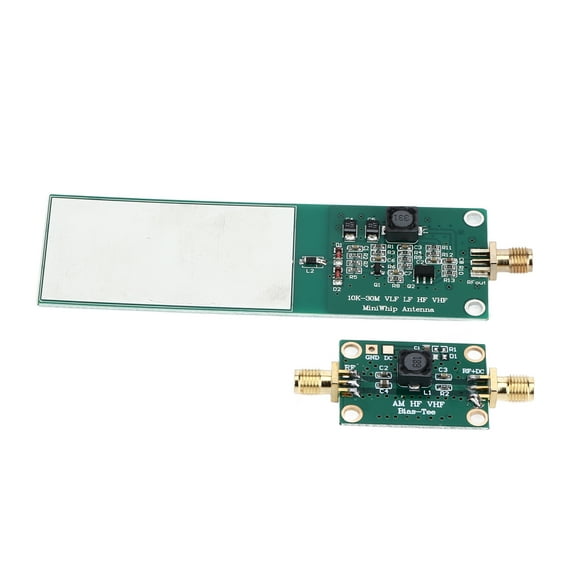 NFTIGB Mini Whip Active Antenna Receiver Module 10KHz-30MHz Medium Shortwave RTL SDR SMA Female Head Accessory for Radio, 5.11 inches / 13 cm