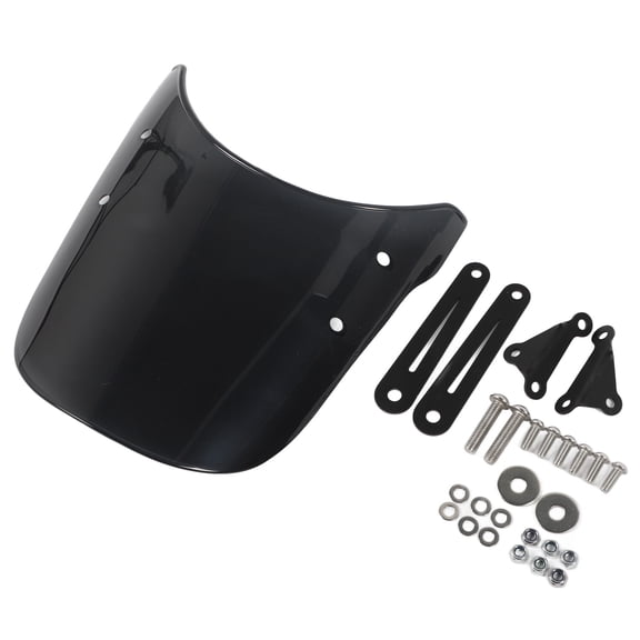 NFTIGB Motorcycle Windshield High Strength Wind Deflector Replacement for MOTO GUZZI V7 V9 Ash Gray