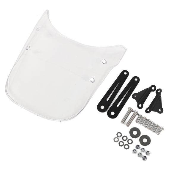 NFTIGB Motorcycle Windshield High Strength Wind Deflector Replacement for MOTO GUZZI V7 V9 Transparent