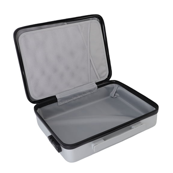 NFTIGB Multi Compartment Fireproof Document Box, Shockproof Water-Resistant Safe Hard Case with Combination Lock for Money Passport Certificates, 16.1x11.8x5.1 inches / 41x30x13 cm