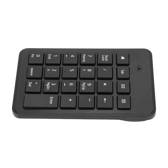 NFTIGB Multifunctional Number Pad 23 Full Size Keys Comfortable Touch Low Noise USB2.0 Wired Connection Numeric Keypad for Accounting PC Laptop