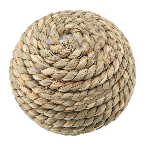 NFTIGB Natural Wild Vetch Parrot Toy Playing Ball Rabbit Chewing Exercise Training Tool For Cage 3.94 inches / 10 cm Boredom Relief Safe Accessories