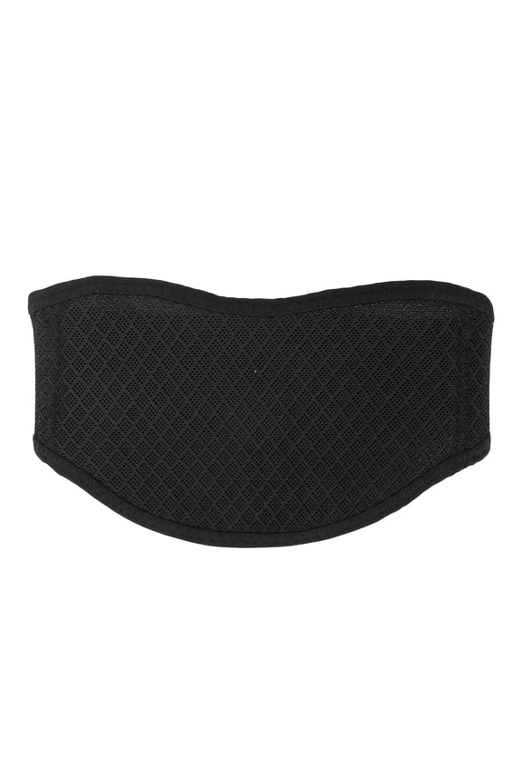 Neck Brace Breathable Mesh Fabric Cervical Collar Guard for Pain Relief Moxibustion Care Black (20.7 inches / 52.5 cm)