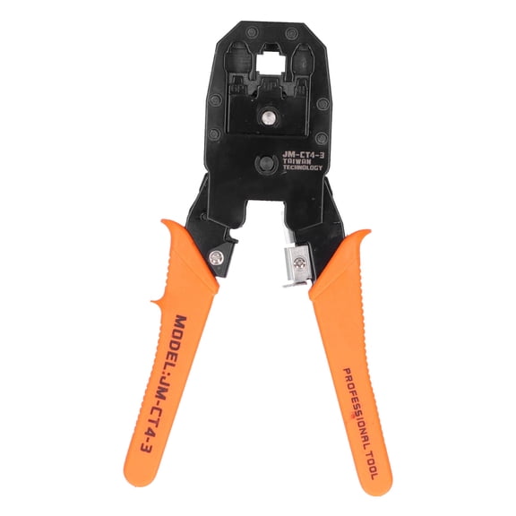 NFTIGB Network Cable Crimping Tool with Electrophoresis Surface Wire Cutter for 4P/6P/8P Round Cables, JM-CT4-3 Tool Kit [cite: 10]