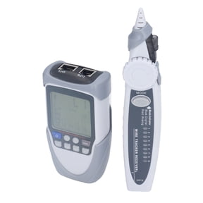 NFTIGB Network Cable Tester Digital Analogue PoE Ethernet Wire Finder Tracer Tool with LCD, Advanced Diagnostic Capabilities, 3000m Range, Multi-Functional Diagnostic Kit for Professionals