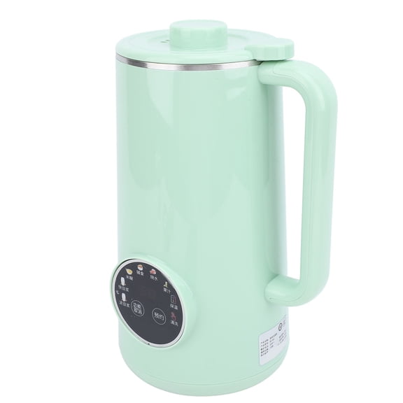 NFTIGB Nut Milk Maker Machine 800ml / 27oz Stainless Steel Multifunctional Automatic Soy Milk Maker Blender with 10 Blades LED Display for Home Use, White