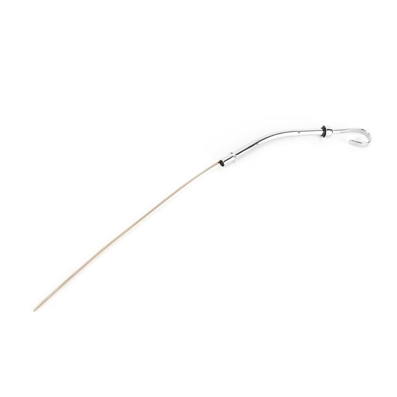 NFTIGB Oil Dipstick Tube Replacement Driver Side Automotive Engine Oil Dipstick Fit for Chevy SBC 283 327 350 400 1955-1979 Vehicle Accessory Silver Color Approx 19.00 inches / 48.3 cm Length