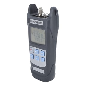 NFTIGB Optical Fiber Power Meter -50 To +26dbm 10 Wavelengths 2.5mm Interface Fiber Optic Cable Tester with LED Light for Professional Network Maintenance and Troubleshooting (7.87 inches / 20 cm)