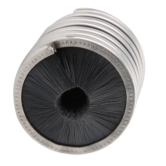 NFTIGB Outdoor Rock Climbing Caving Rope Cord Cleaning Brush Washing Tool Lightweight Stainless Steel Nylon Climbing Accessory For 8 To 13mm Ropes Black