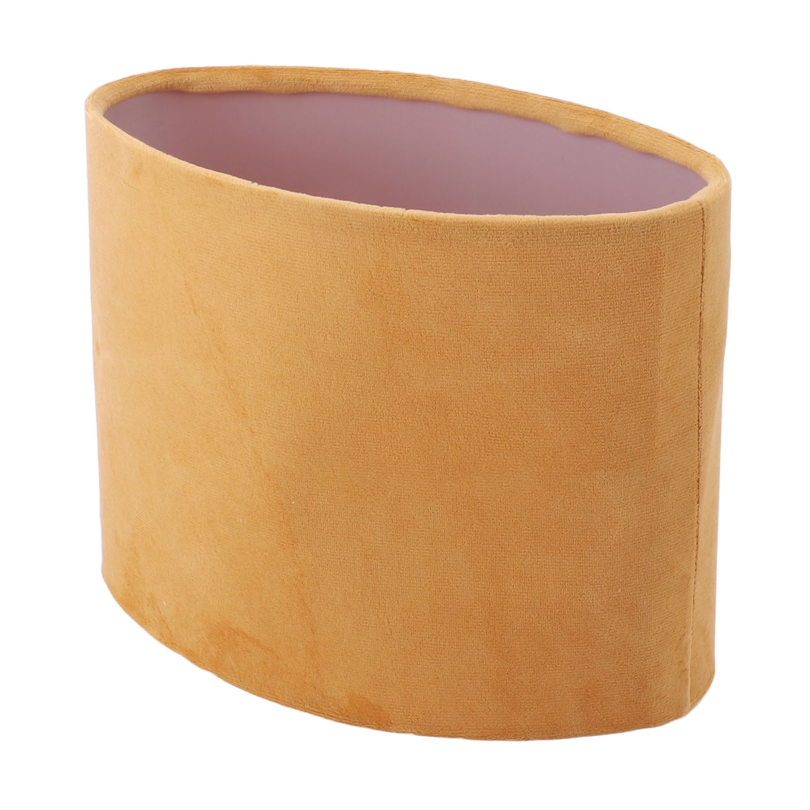 NFTIGB Oval Lamp Shade Cloth Lint Lampshade E27 E14 Universal Use Modern Lamp Cover for Table Floor Lamp 9.06 inches / 23 cm Lower Diameter Decor Gold