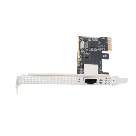 NFTIGB PCIE Gigabit Network Card, 10/100/1000 Mbps RJ45 LAN PCIE Ethernet Adapter for Windows 10/8.1/8/7/XP and Linux OS X, High-Speed Desktop Computer Network Interface Card (10 in / 25.4 cm)
