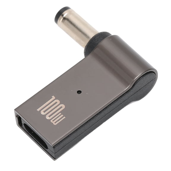 NFTIGB PD 100W Type C Female to Male Adapter for Lenovo Laptops, Aluminum Alloy Charging Connector, Supports 5A 20V Maximum Power, Compact 5.5 x 2.1 mm / 0.2 x 0.08 inches