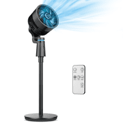 NFTIGB Pedestal Fans with Remote,75 +75  Oscillating Air Circulator Fan, 3 Speeds 3 Modes, 2025 New