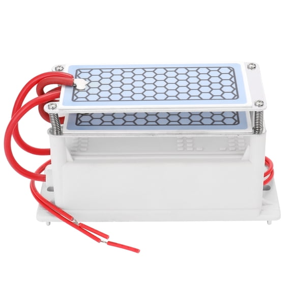 NFTIGB Portable 10g/h Ceramic Ozone Generator Double Integrated Plate Ozonizer Water Air Purifier
