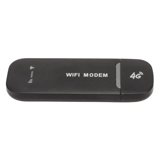 NFTIGB Portable 4G LTE WiFi Router Black, USB Plug and Play Mobile Hotspot Network Router, Micro SIM Card Slot, Share Up to 10 Users for Phone PC Laptop Travel Home Office, Stable Easy Connection