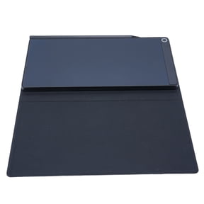 NFTIGB Portable 6.5 Inch Full Screen LCD Writing Tablet for Kids and Adults Erasable Electronic Drawing Pad Digital Handwriting Notepad and Sketch Board with Protective Leather Sleeve - Black
