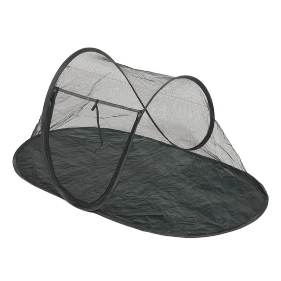 NFTIGB Portable Foldable Pet Enclosure Tent Breathable Mesh Playpen for Cats and Dogs Outdoor Travel Use 47.2x24.8x19.7in / 120x63x50cm