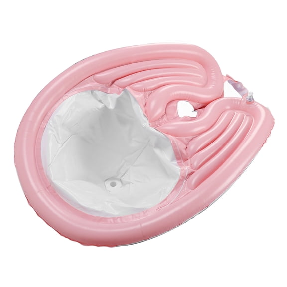 NFTIGB Portable Inflatable Shampoo Bowl for Bedridden, Foldable Hair Washing Basin Tray Sink Tub with Detachable Drain Hose and Air Pump for Elderly, Pregnant, Disabled, and Handicapped Care