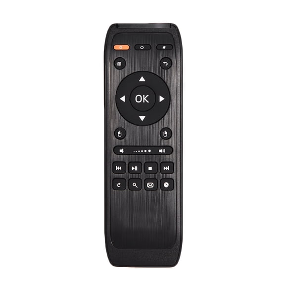 NFTIGB Portable Mini Air Mouse Wireless Keyboard Remote Control for TV PC Android iOS Smart Phone, Multi-Functional Ergonomic Handheld Controller, Black, 6.1 inches / 15.5 cm
