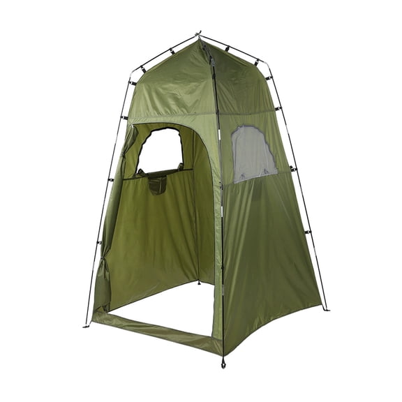 NFTIGB Portable Outdoor Shower Tent, Premium Pop-Up Camping Shelter, Beach Toilet and Privacy Changing Room, Easy Setup with Accessories Included for Backpacking and Travel Use
