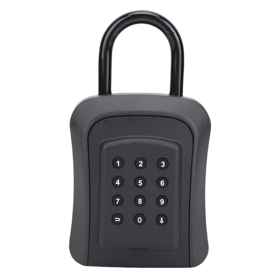 NFTIGB Portable Smart Key Lock Box Bluetooth Mechanical Keyless Entry App Control U Shackle IP65 for Home Garage Offices