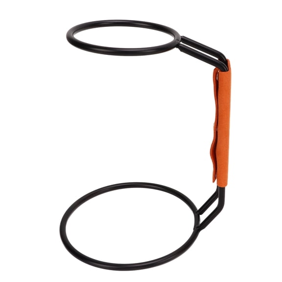 NFTIGB Pour Over Coffee Dripper Rack Iron Stand with Leather Handle Case 7.87 inches / 20 cm for Home Coffee Shop
