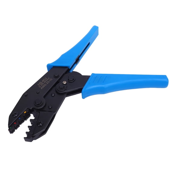 NFTIGB Precision Ratcheting Wire Terminal Crimper Tool for Heat Shrink Connectors AWG 23-10 Heavy Duty Electrical Hand Tool 11.02 inches / 28 cm