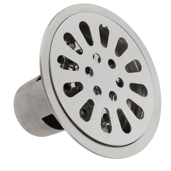 NFTIGB Premium 3.5 Inch / 9 cm Stainless Steel Round Floor Drain Kit, Odor Resistant Deep Water Sealing Shower Drain for Kitchen, Bathroom, Balcony - Rust & Corrosion Resistant, Heavy Duty Hardware