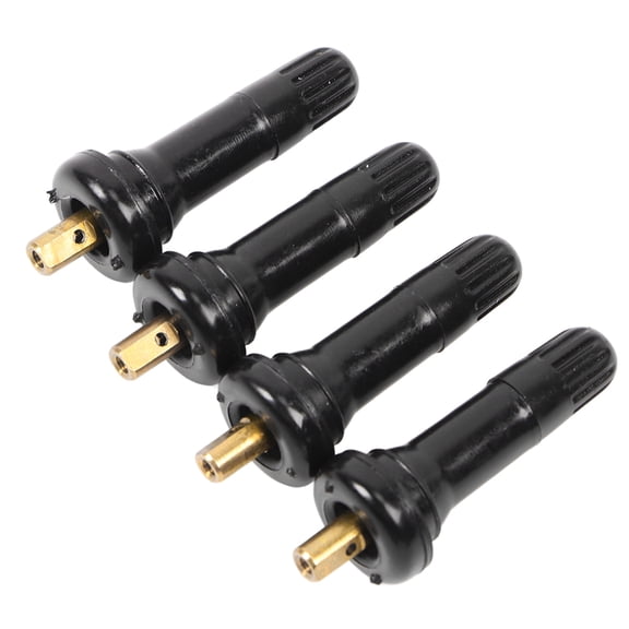 NFTIGB Premium 4pcs Tire Valve Stem Leakproof Snap In Valve Stem Replacement Assembly for Automotive Tire Pressure Sensor System Compatibility (3.54 inches / 9 cm Length), Professional Replacement