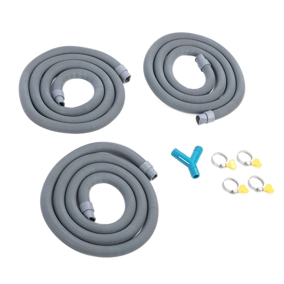 NFTIGB Premium 750GPH Boating Bilge Pump Installation Kit, 6.56 ft / 2m Flexible Hose with 0.75 in / 19mm Diameter Efficient Drainage Plumbing System for Yacht, Bass Boats and Fishing Watercraft