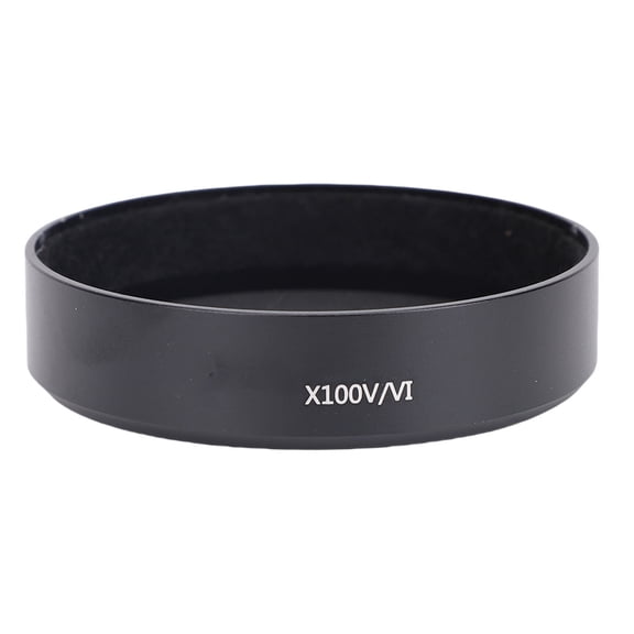NFTIGB Premium Aluminium Front Lens Cap Protective Cover Replacement Designed for FUJIFILM X100V and X100VI Digital Cameras Lightweight Portable Dust Resistant Scratch Proof Accessory Black