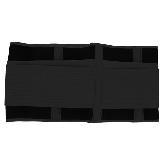 NFTIGB Premium Breathable Mesh Waist Trimmer Belt for Sweat Exercise and Fitness Waist Protector Back Lumbar Support Band with Adjustable Straps, Black S (35.4 Inches / 90 cm)