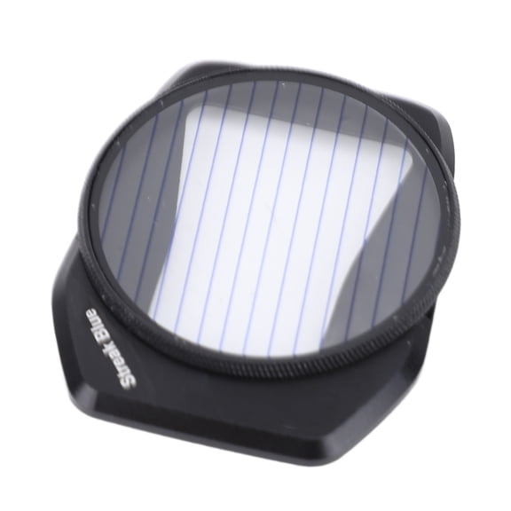 NFTIGB Premium Drone Effect Filter HD Coated Snap On Portable Aluminum Alloy Frame Optical Glass Blue Streak Flare Filter for AIR3S Drone Camera Lens Protection & Cinematography Accessories