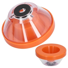 NFTIGB Premium Electric Drill Dust Collector Bowl - Shockproof, Antislip, and Durable Hole Saw Dust Catcher Protector for Home Improvement Power Tool Accessories, Orange