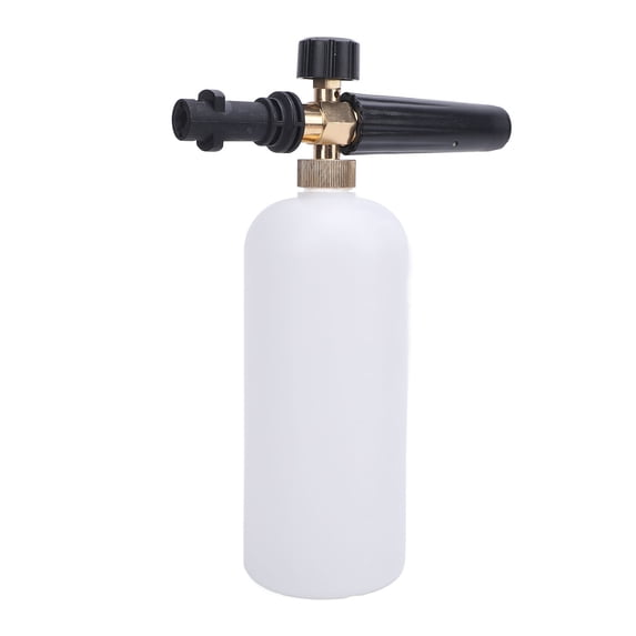 NFTIGB Premium Foam Cannon 1L Large Capacity High Pressure Washer Car Foams Spray Tool with 1/4 Inch Quick Connector for Efficient Cleaning of Cars and Trucks (11.8 inches / 30 cm)
