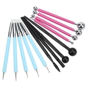 NFTIGB Premium Modeling Clay Sculpting Tools Set 13 Pieces Professional Polymer Clay Tools Kit for Pottery Ceramics and Sculpting Crafts 6.69 inches / 17.0 cm