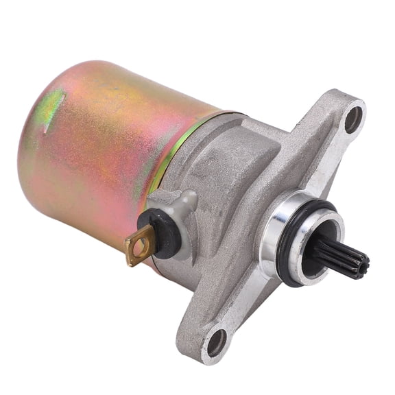 NFTIGB Premium Motorcycle Electric Starter Motor Replacement Part for GY6 50cc 60cc 80cc Engines Go Karts Scooters ATV UTV High Performance 10 Teeth Metal Assembly [cite: 7, 10]
