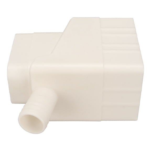 NFTIGB Premium Rainwater Collection System Standard Downspout Water Diverter Connector System with 40 Inch / 101.6 cm Durable Eco Hose for Lawn Garden Yard White Eco-Friendly