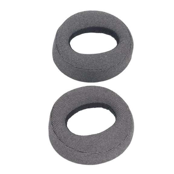 NFTIGB Premium Replacement Earpads Cushions for PS5 Pulse 3D Wireless Headset, Breathable Linen Noise Isolation Memory Foam Ear Pads (Gray, 7.1x5.9x1.2 inches / 18.0x15.0x3.0 cm)