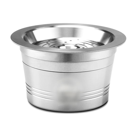 NFTIGB Premium Stainless Steel Reusable Coffee Capsules Refillable Pod Cup Filter Replacement Compatible with Cafissimo Tchibo Caffitaly ALDI Expressi Makers