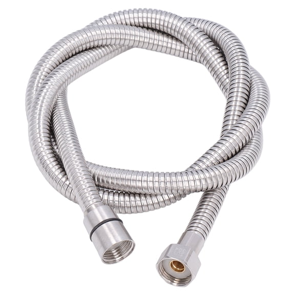 NFTIGB Premium Stainless Steel Shower Hose Explosion Proof Flexible G1/2 Bathroom Shower Head Tube Replacement Accessory, Anti-Kink Anti-Leak Design, Silver, 59.05 inches / 1.5m