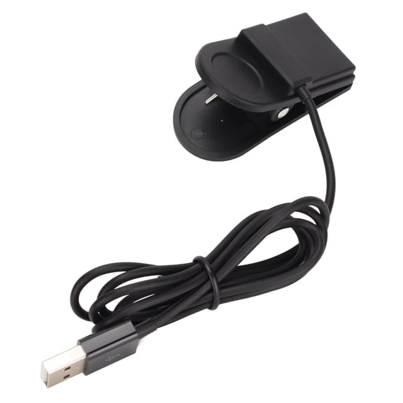 NFTIGB Premium USB Smart Watch Charger Charging Cable Cord for Garmin Fenix Chronos Smartwatch, High-Performance Magnetic Power Cradle Stand Component Accessory (Black, 10 inches / 25.4 cm)